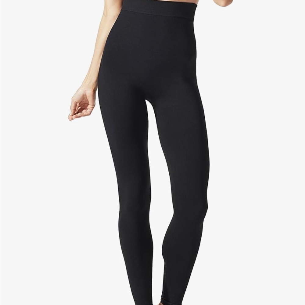 BLANQI highwaist postpartum + nursing leggings, moderate support, MEDIUM BLK